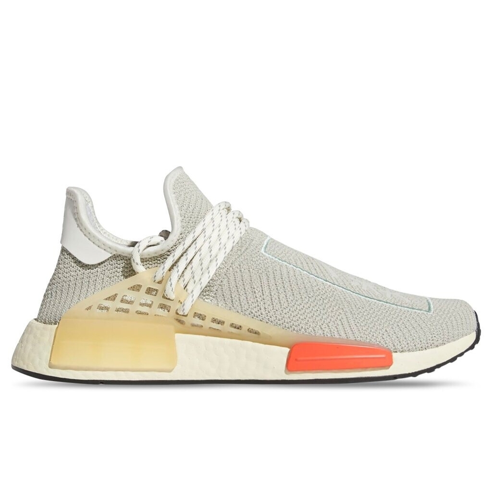 Adidas Men's Beige and Orange Sneakers